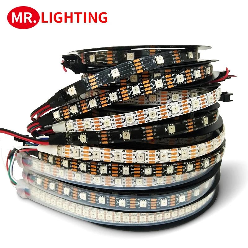 RGB LED ȼ Ʈ Ʈ SPI  ּ   LED  ñ׳, WS2815 (WS2812B WS2813 Ʈ), m 30, 60, 74, 96/144 LED